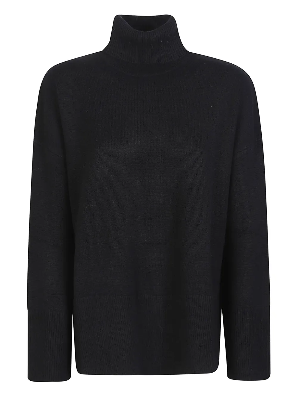 P.a.r.o.s.h Loira Roll-neck Sweater In Black
