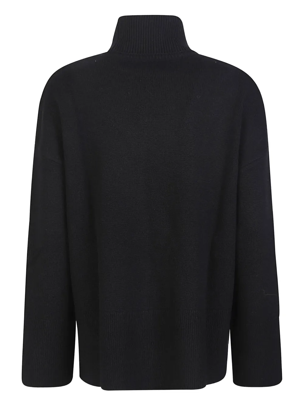 P.a.r.o.s.h Loira Roll-neck Sweater In Black