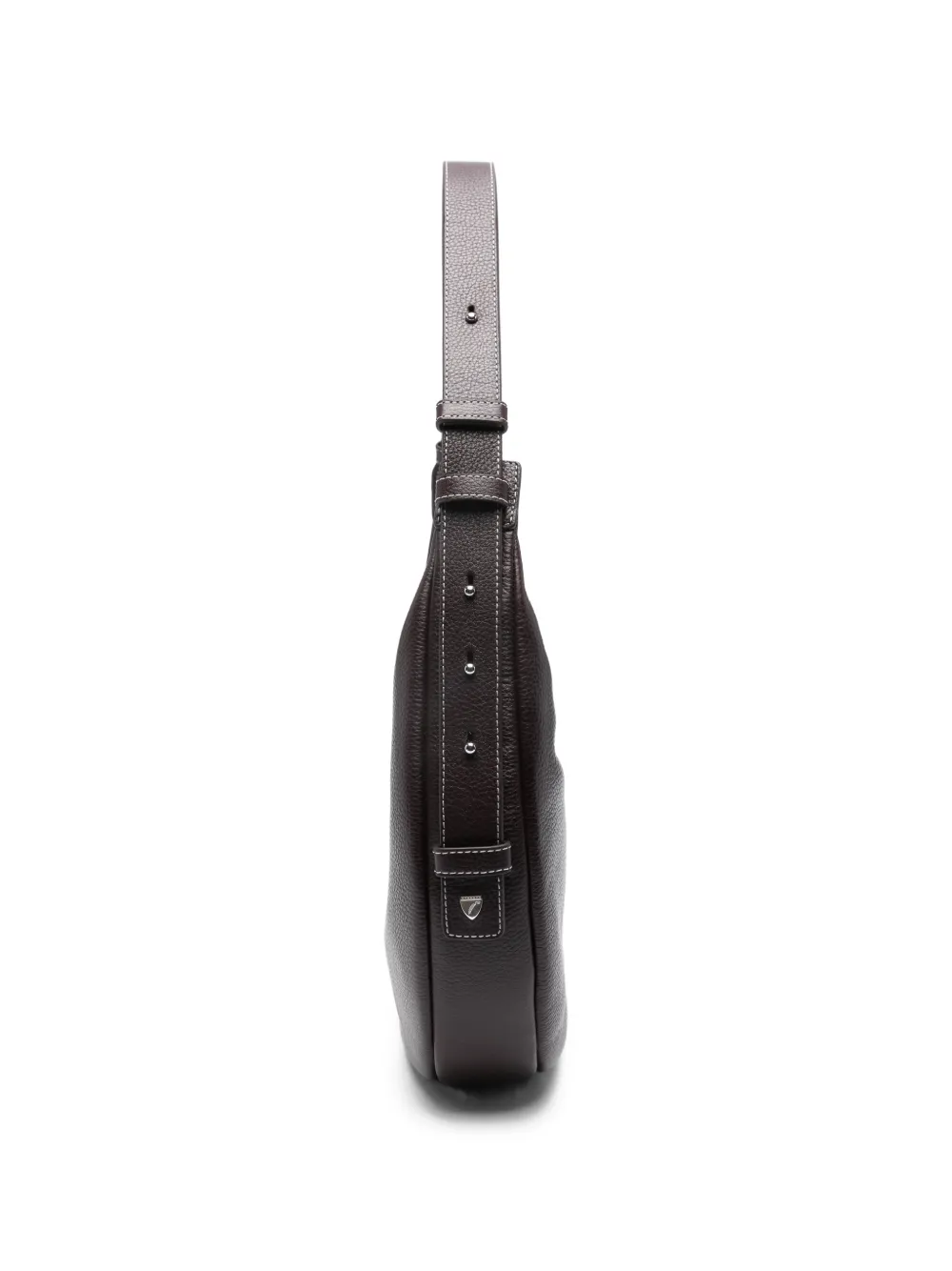 Aspinal Of London Hudson Crescent crossbodytas Bruin