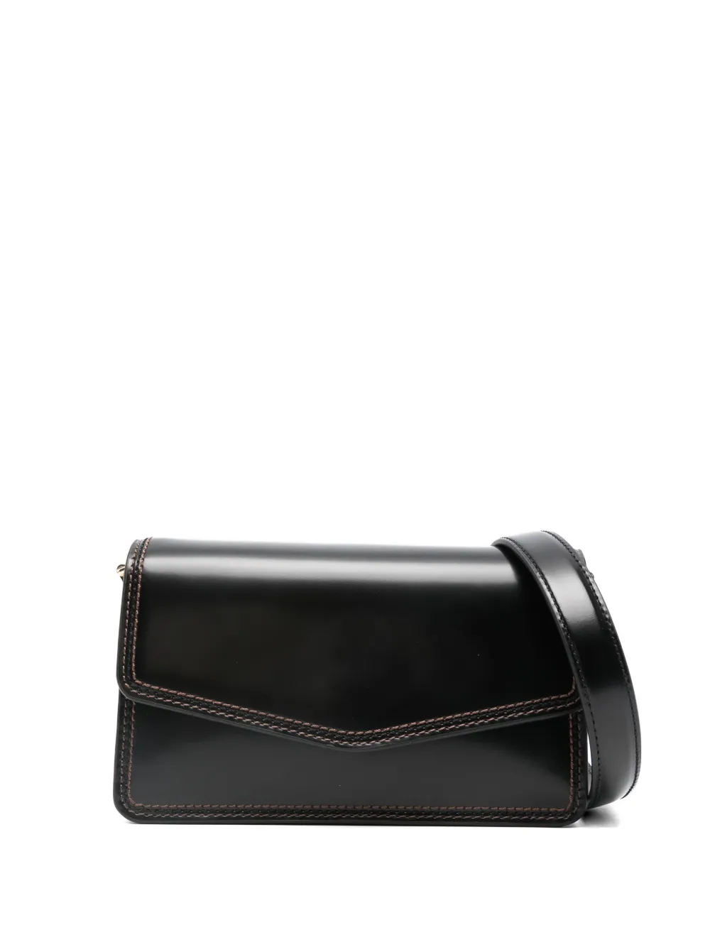 Aspinal Of London Eliza leather mini bag - Nero
