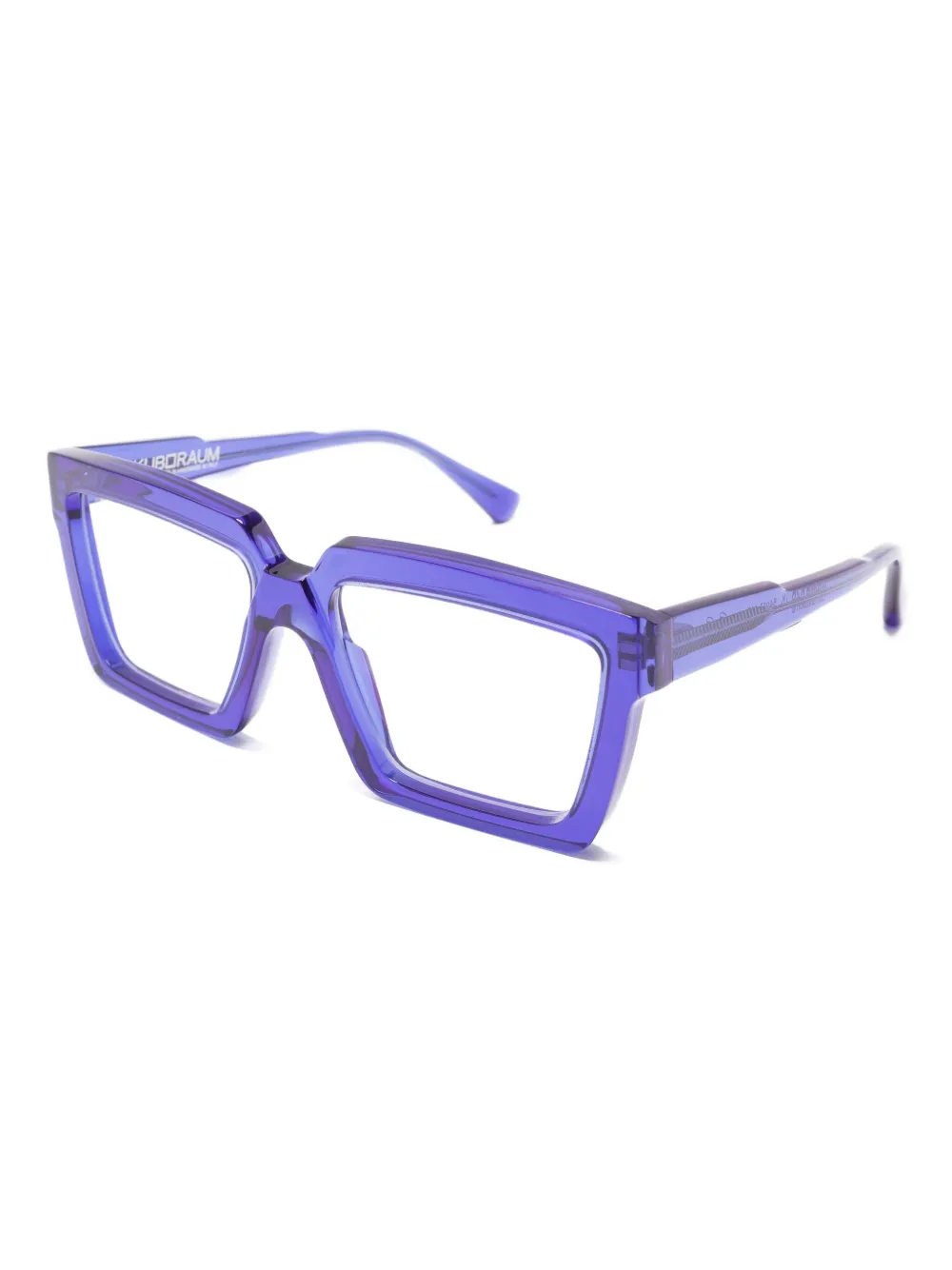 Kuboraum square-frame glasses | Men | Image 2