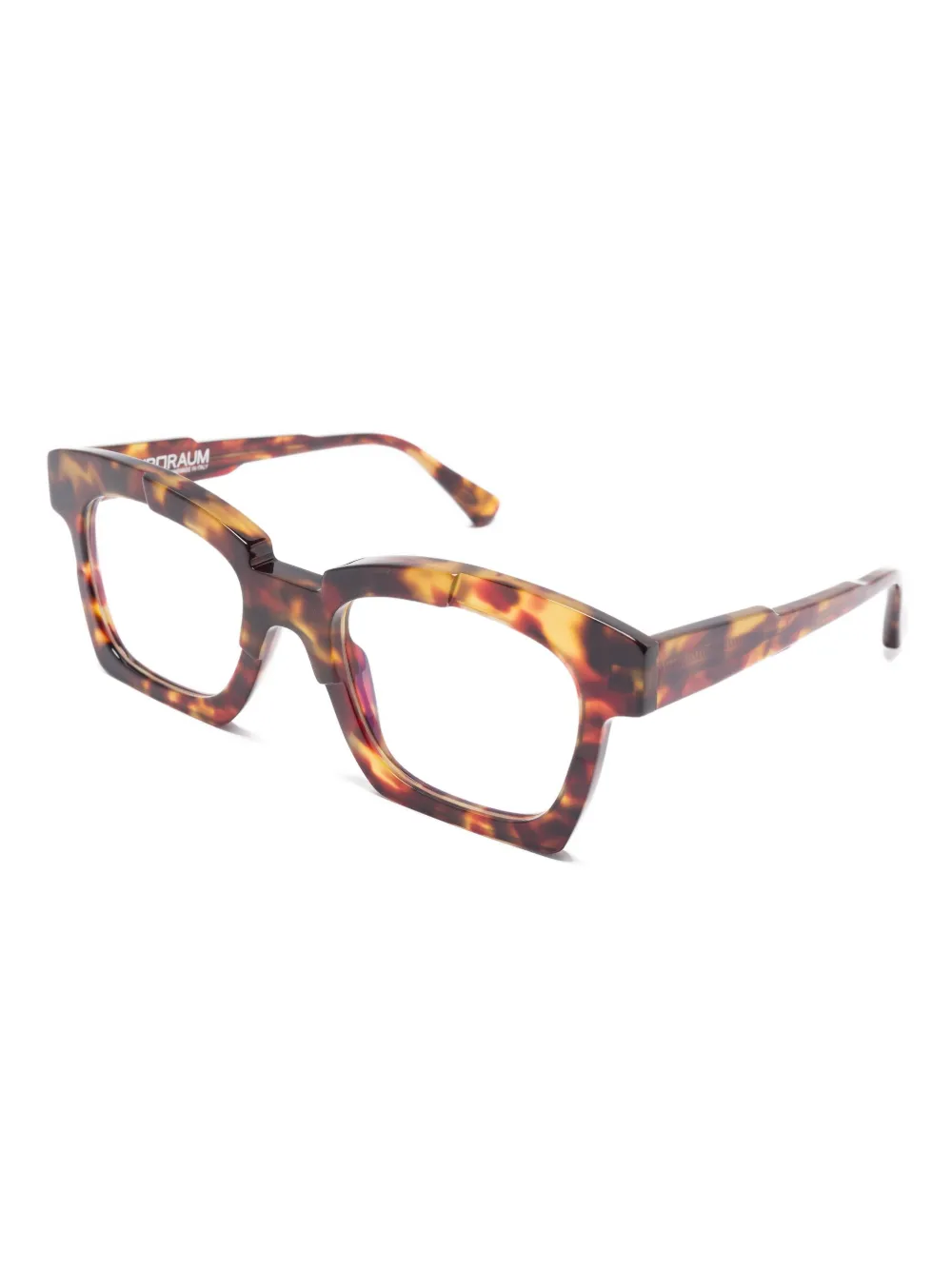 Kuboraum square-frame glasses | Men | Image 2