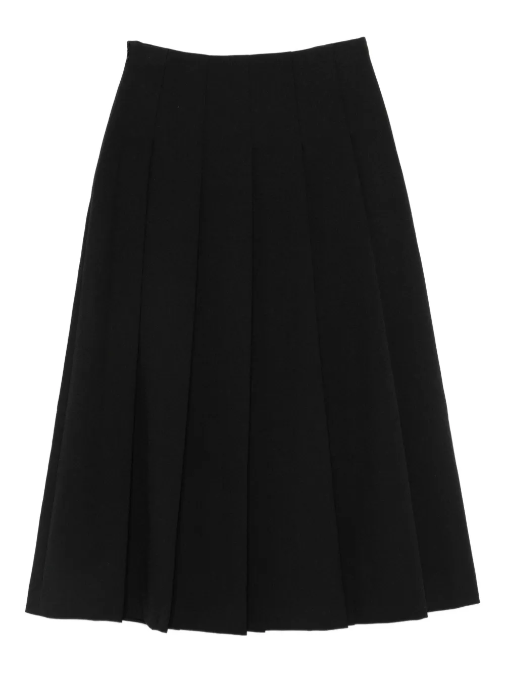 Róhe pleated midi skirt - Zwart