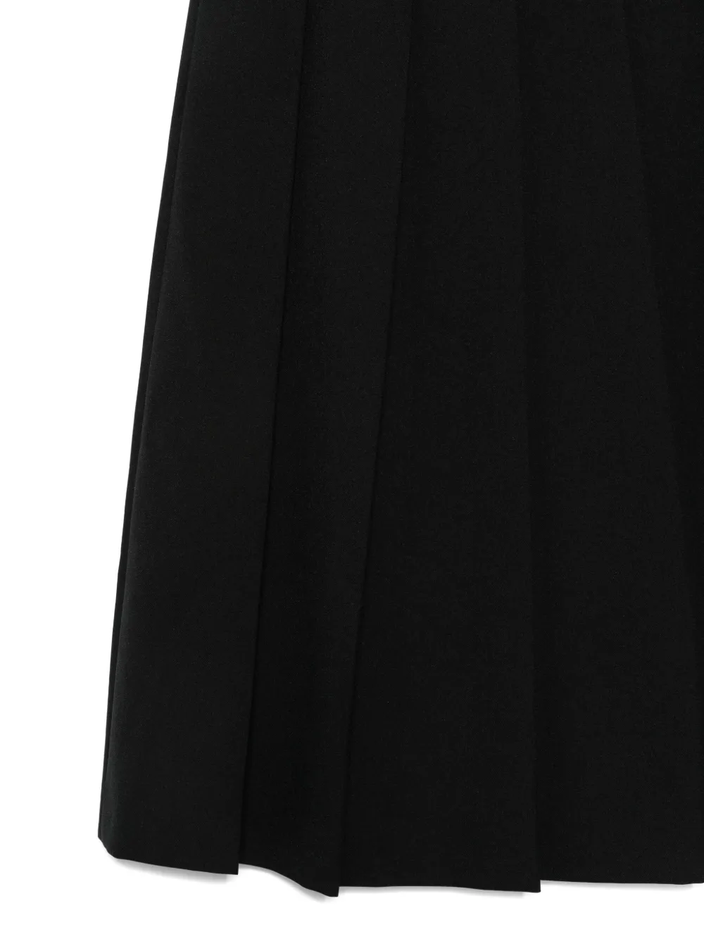 Rohe Pleated Midi Skirt In Black