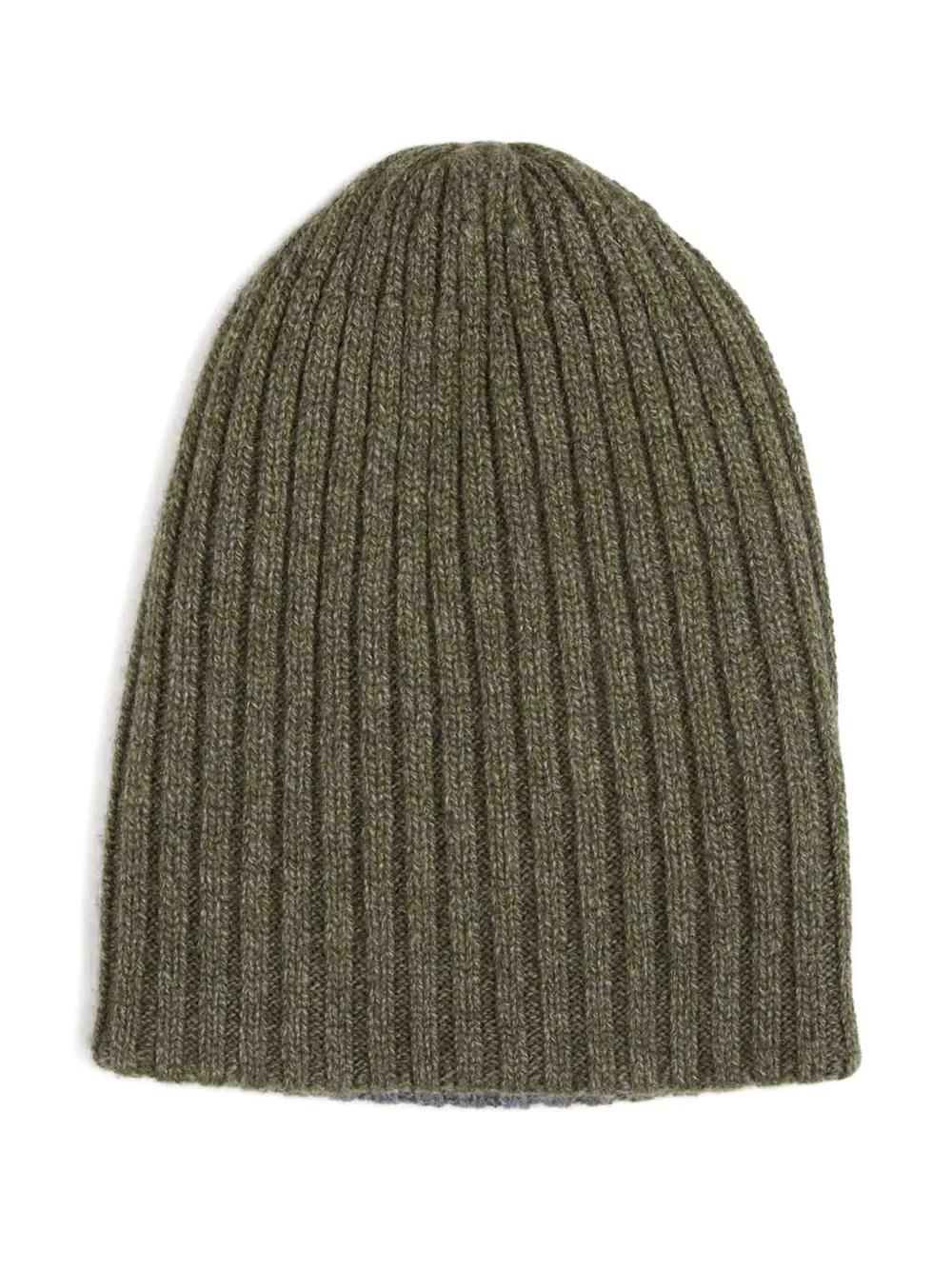 Fedeli ribbed beanie hat - Groen