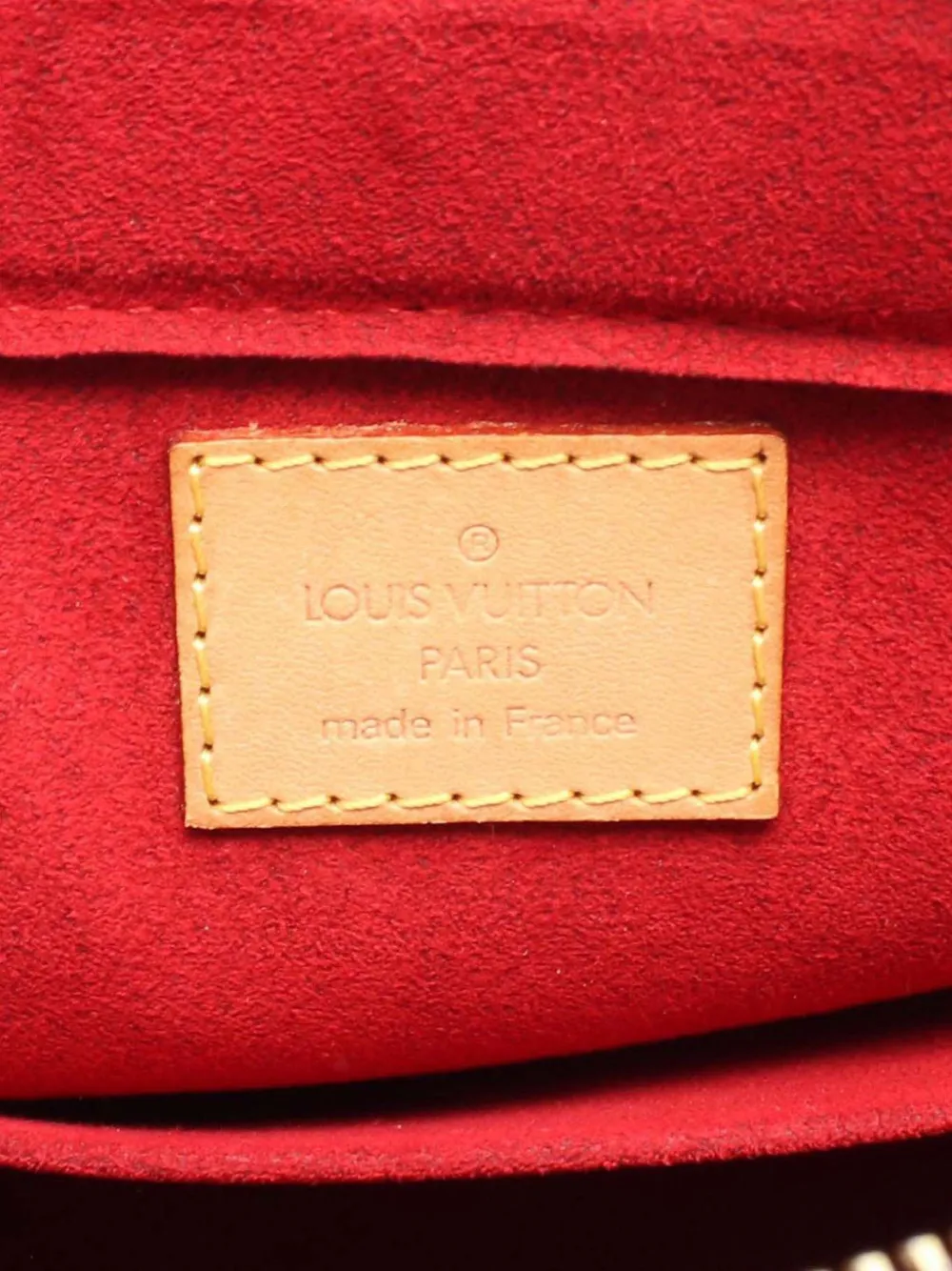 Pre-owned Louis Vuitton 2005 Monogram Viva Cite Gm Shoulder Bag In Brown