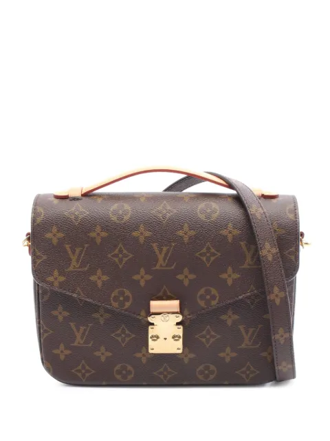 Louis Vuitton Pre-Owned 2020 Monogram Pochette Metis satchel