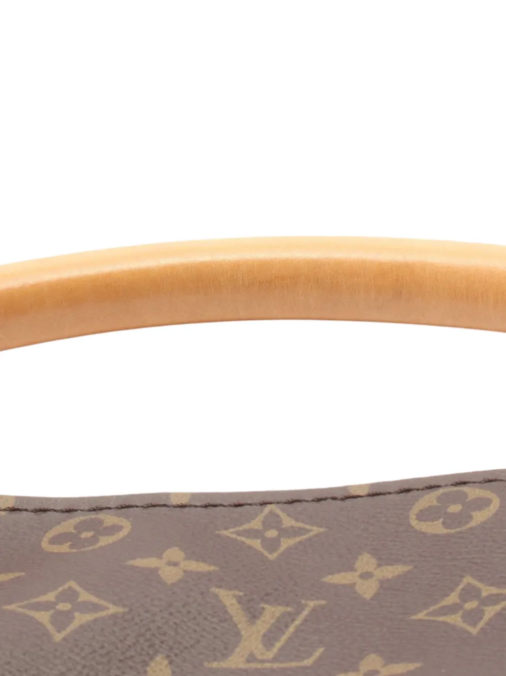 Pre-owned Louis Vuitton 2016 Monogram Artsy Mm Hobo Bag In Brown
