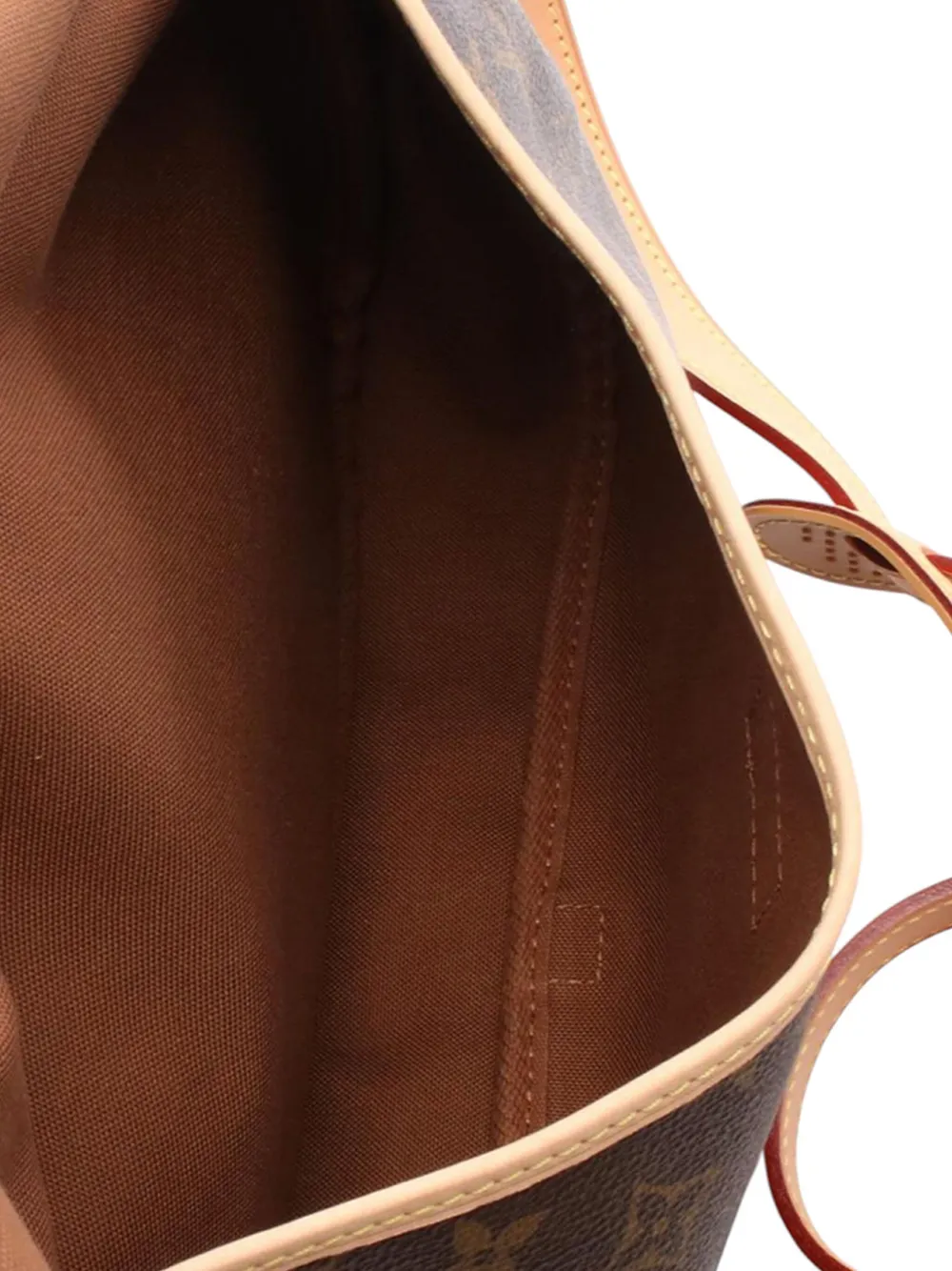 Pre-owned Louis Vuitton 2010 Monogram Saumur 30 Crossbody Bag In Brown