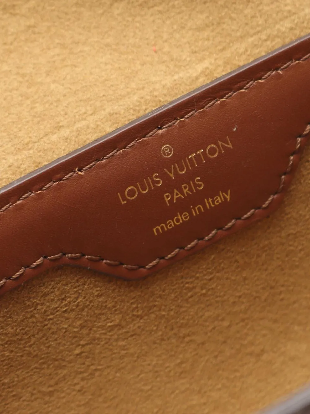 Pre-owned Louis Vuitton 2021-2025 Monogram Papillon Trunk Satchel In Brown