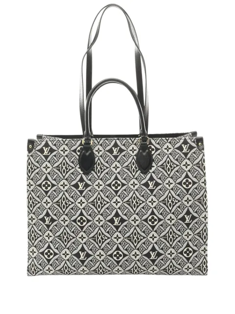 Louis Vuitton Pre-Owned 2021-2025 Monogram Since 1854 Onthego GM satchel