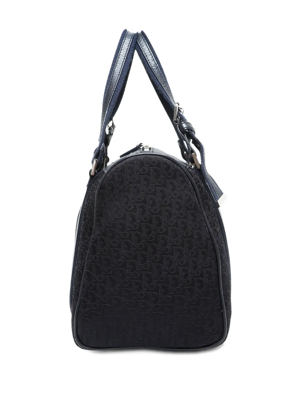 Pre-owned Dior 2005 Trotter Street Chic Tote Bag In Black