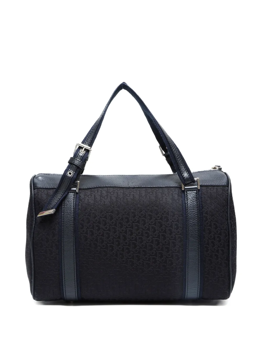 Pre-owned Dior 2005 Trotter Street Chic Tote Bag In Black