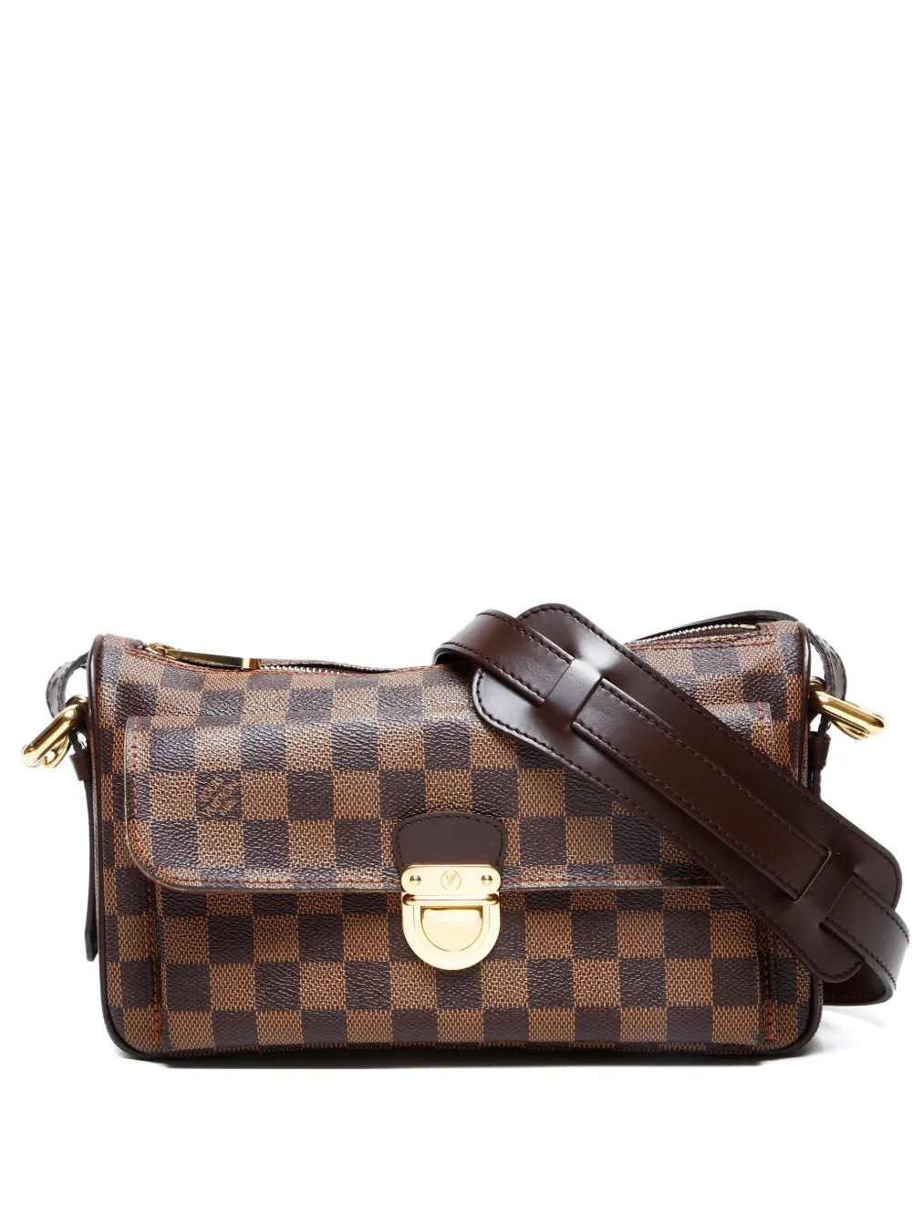Pre-owned Louis Vuitton 2006 Damier Ravello Gm Shoulderbag In Brown