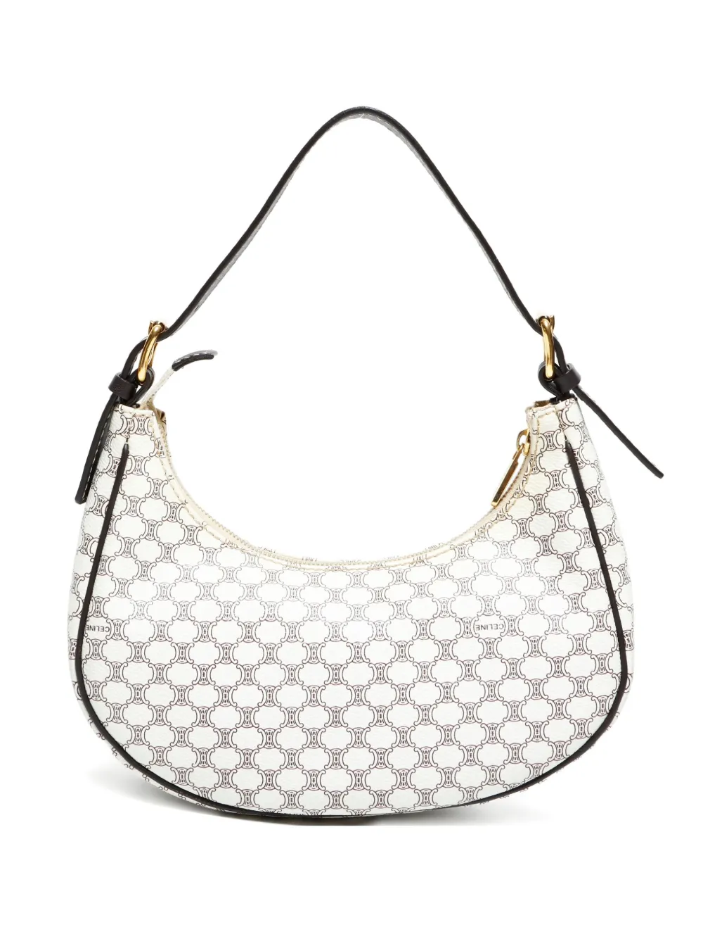 Celine Pre-Owned 2000-2015 Macadam Shoulder Bag | White | Image 1