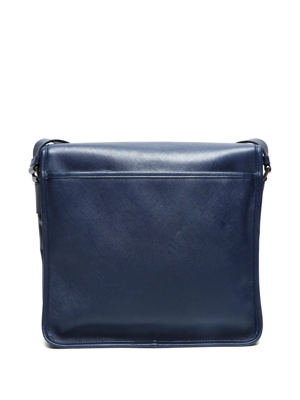 Pre-owned Prada 2010-2020s Buckle Shoulderbag In Blue