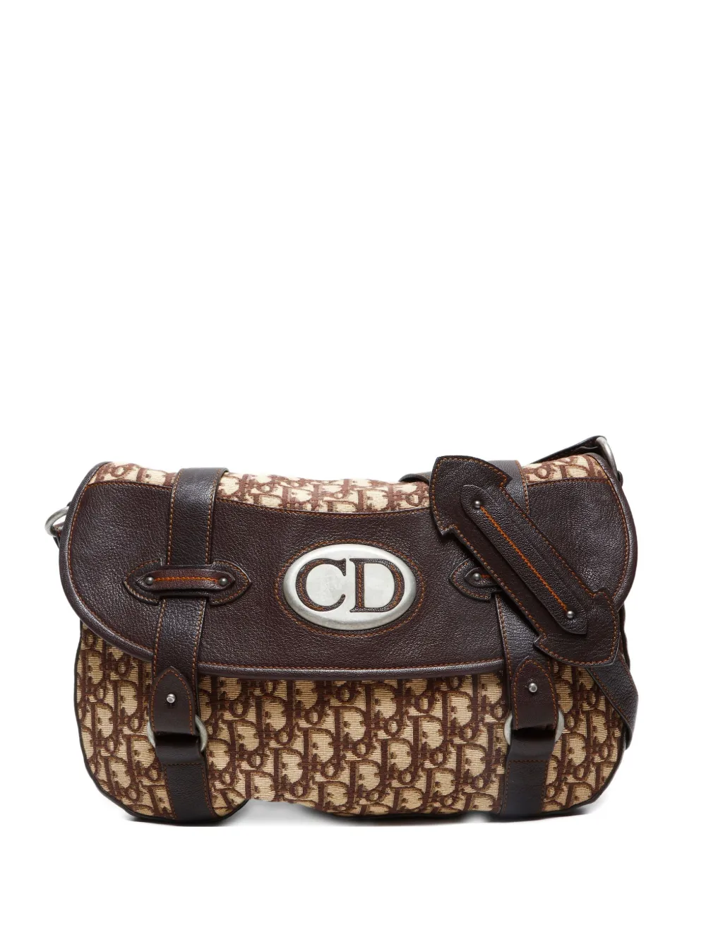 Christian Dior Pre-Owned 2006 Trotter canvas shoulder bag | Neutrals | Image 1
