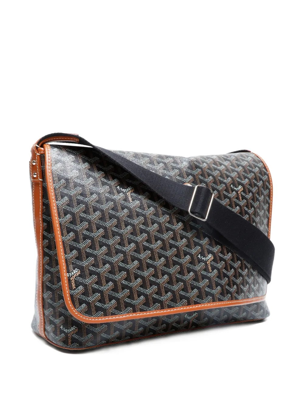 Pre-owned Goyard 2010-2020s Capecian Mm Shoulder Bag In Black