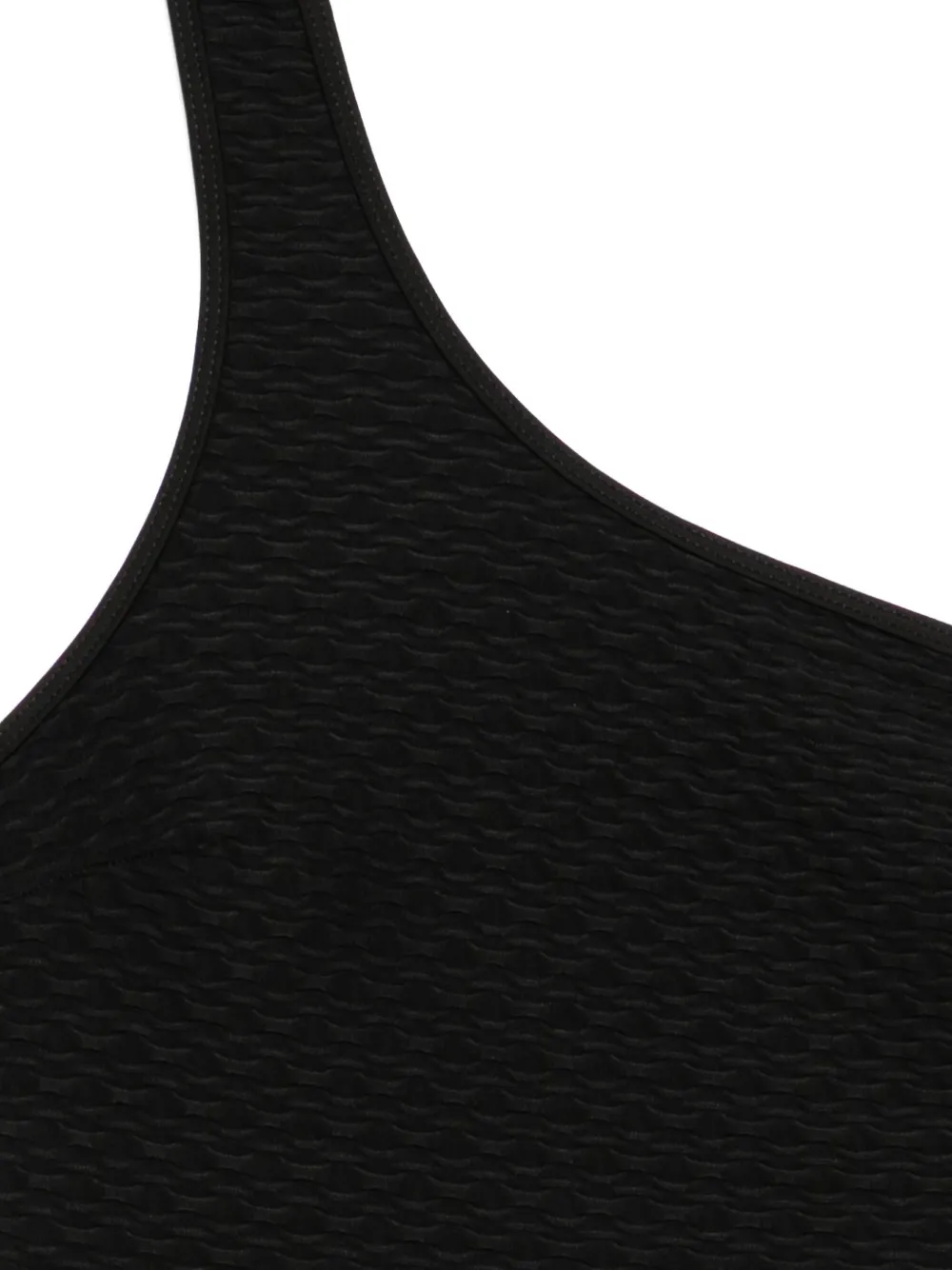 Duskii One-shoulder Swimsuit In Black