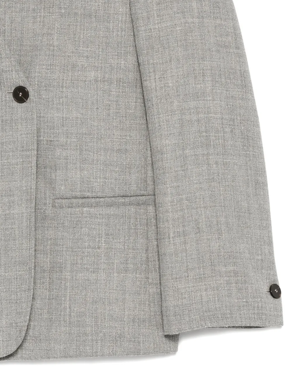 Alysi Jack met dubbele rij knopen Grijs