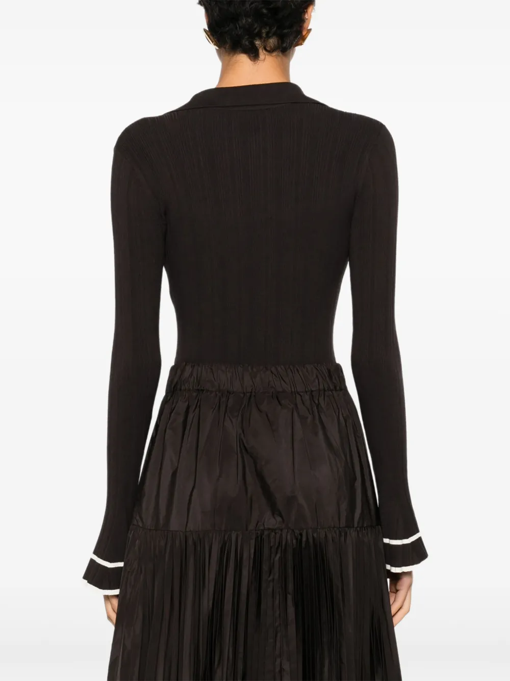 TWINSET Top met V-hals Bruin