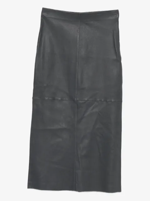 Alysi stretch leather skirt