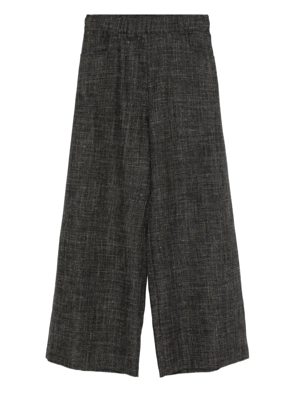 Alysi elasticated-waistband trousers - Grigio