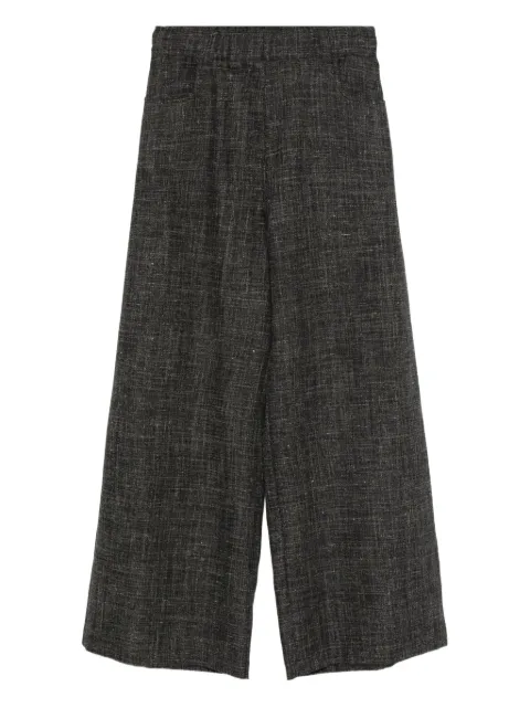 Alysi elasticated-waistband trousers