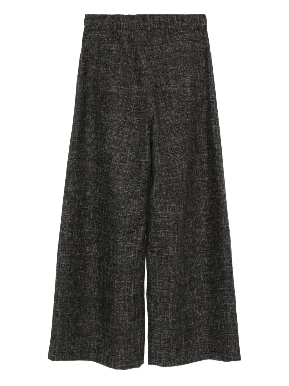 Alysi Broek met elastische tailleband Grijs