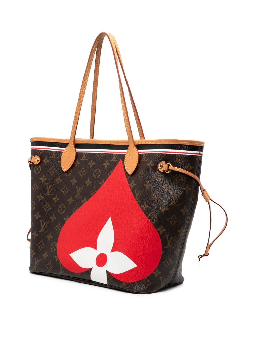 Pre-owned Louis Vuitton 2020 Monogram Game On Neverfull Mm Tote Bag In Brown