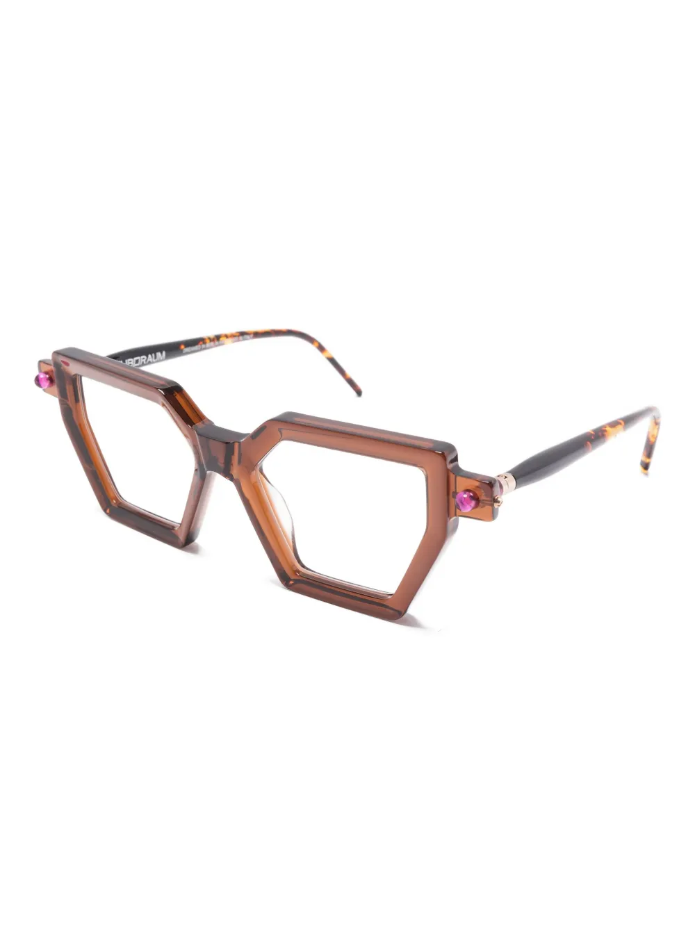 Kuboraum geometric-frame glasses | Men | Image 2