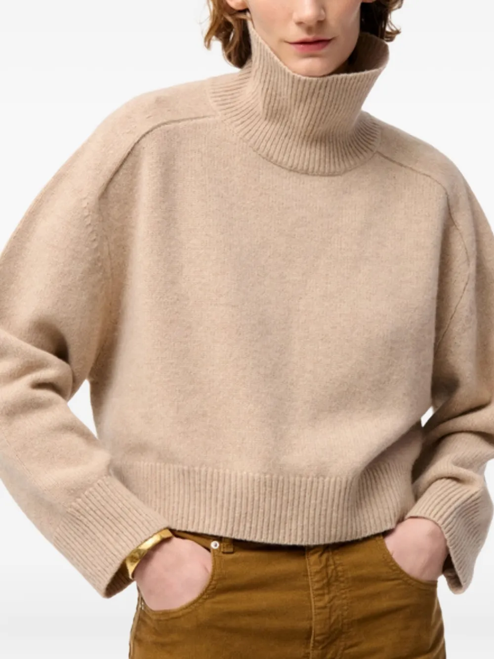 Vanessa Bruno Ballerine Turtleneck Knitwear In Neutral