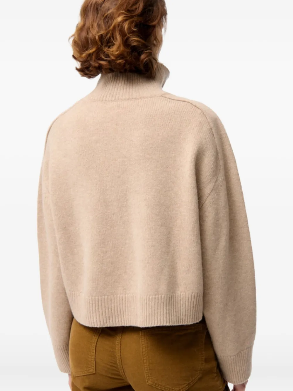 Vanessa Bruno Ballerine Turtleneck Knitwear In Neutral