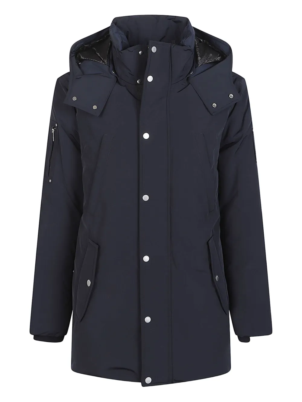 Moose Knuckles hooded coat | Blue | Image 1