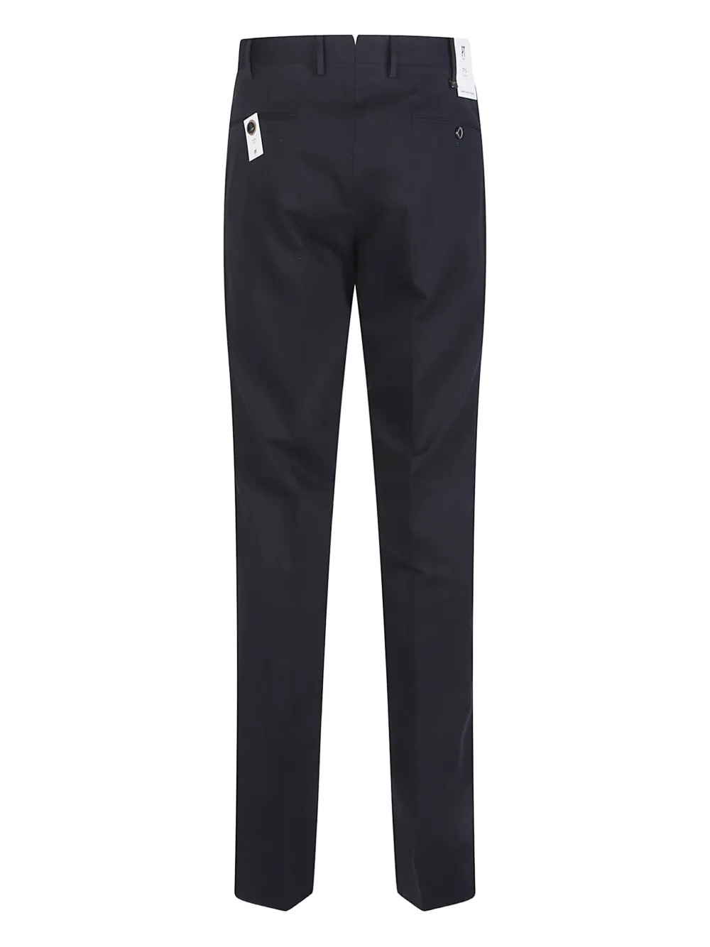PT Torino tailored cotton trousers - Blauw