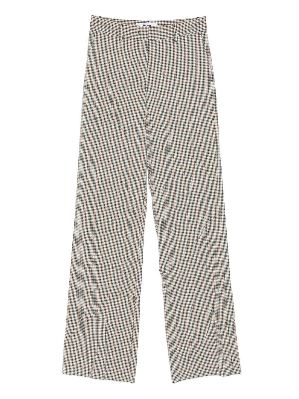 MSGM logo-patch trousers | Neutrals | Image 1