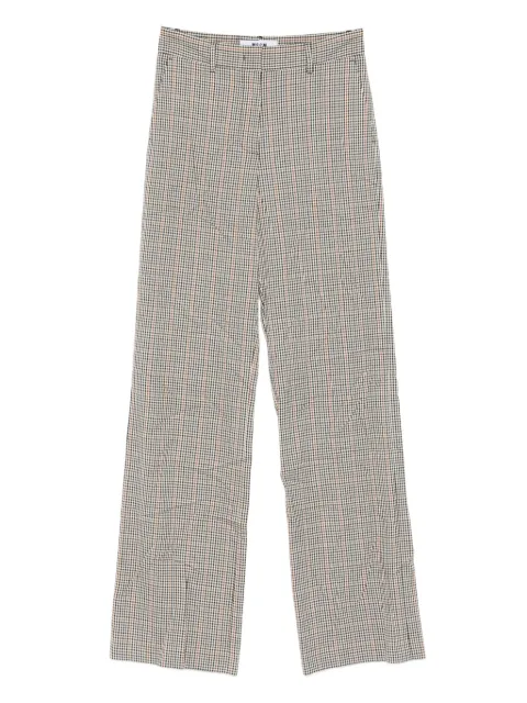 MSGM pantalones con parche del logo