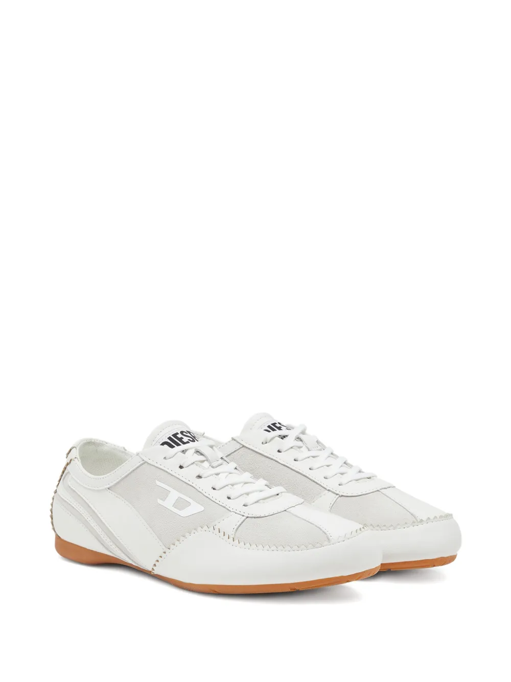 Diesel D-MILE lace-up low sneakers - Wit