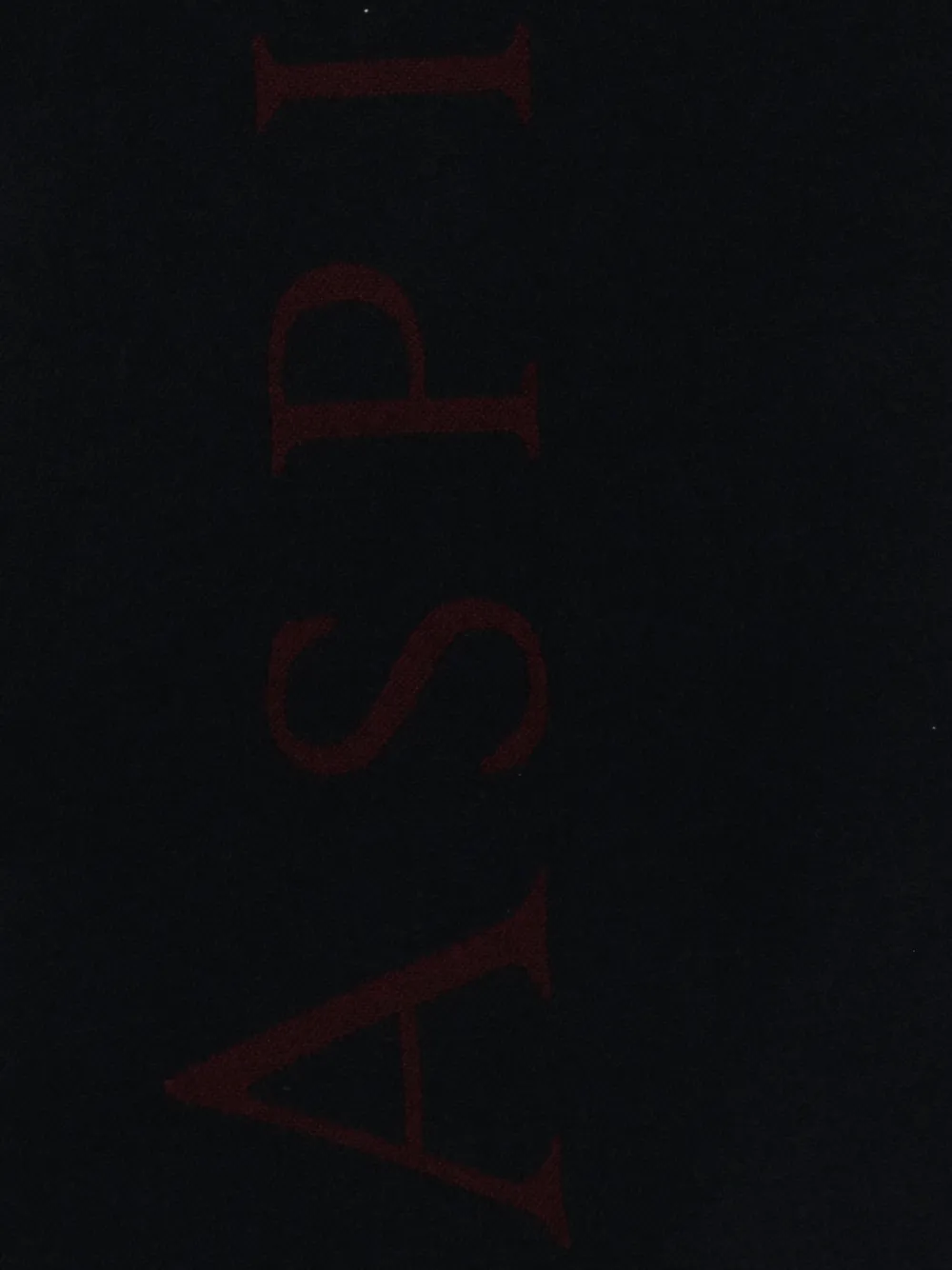 Aspinal Of London bi-colour scarf - Zwart