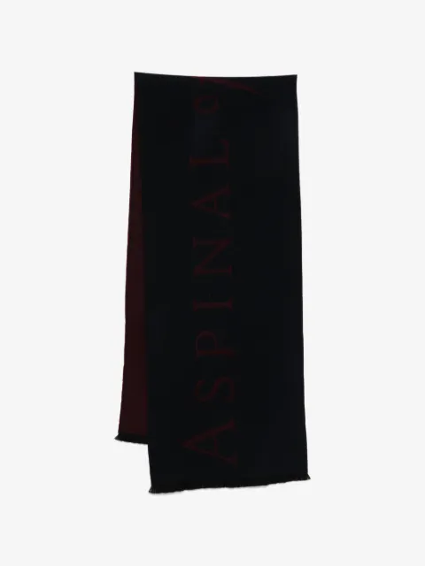 Aspinal Of London bi-colour scarf