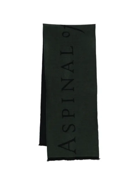 Aspinal Of London bi-colour merino scarf