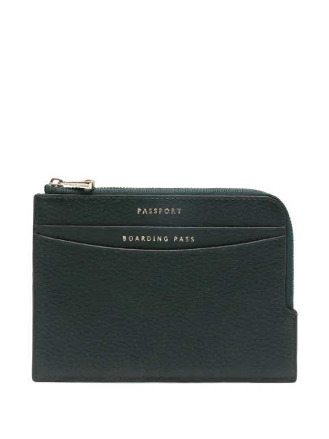 Aspinal Of London zipped travel cardholder