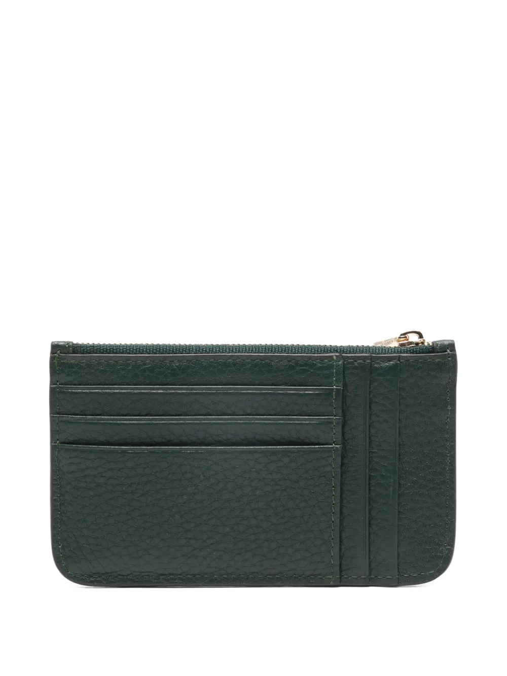 Aspinal Of London pebble card coin holder - Groen