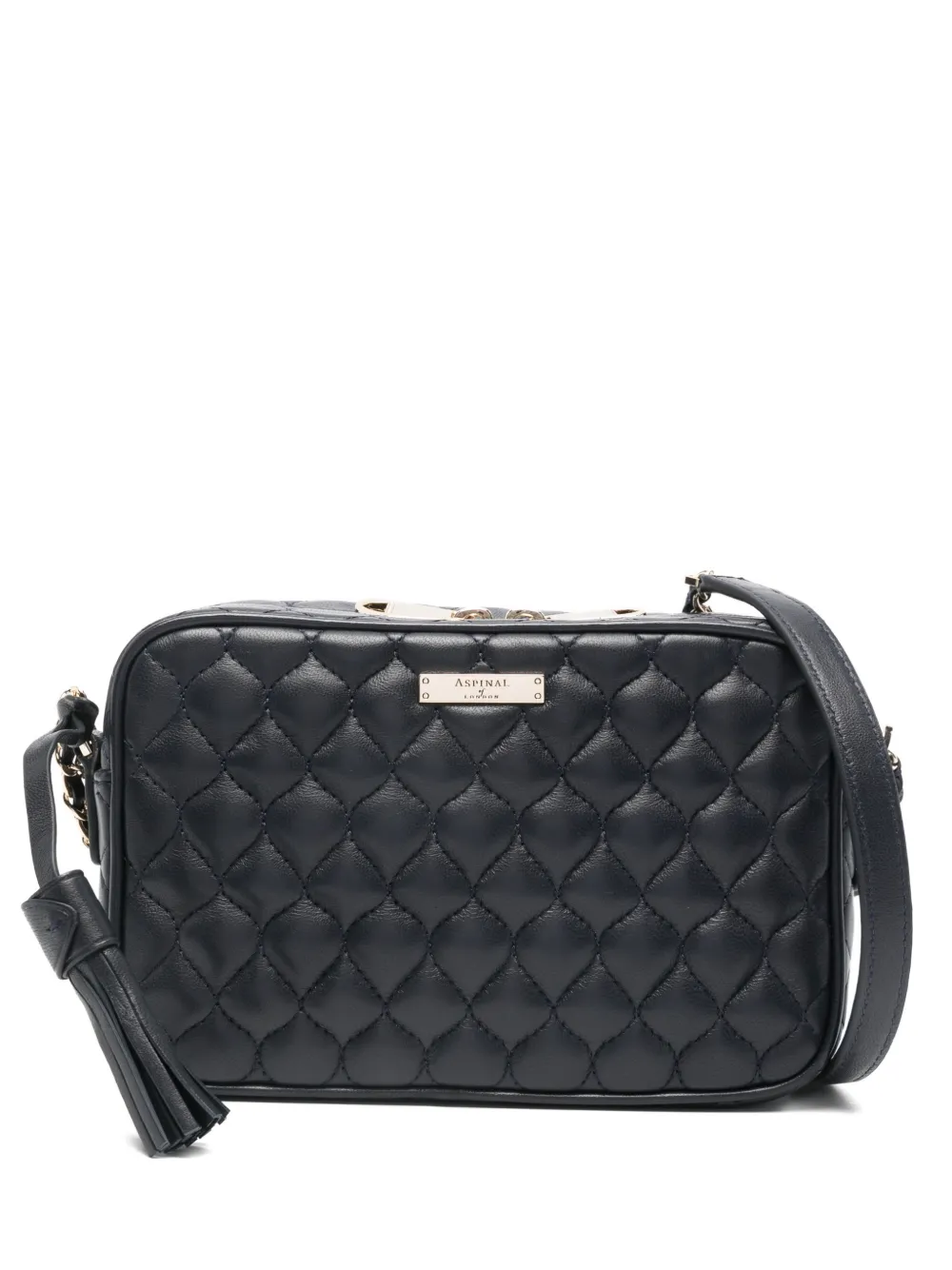Aspinal Of London Alice quilted bag - Blu