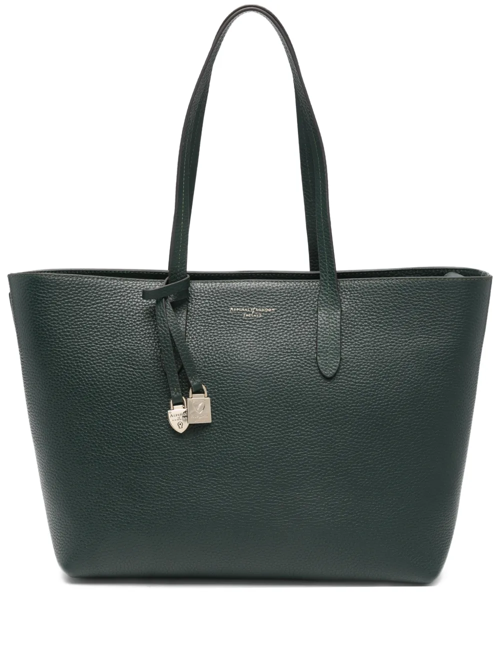 Aspinal Of London charm-detail tote bag - Verde