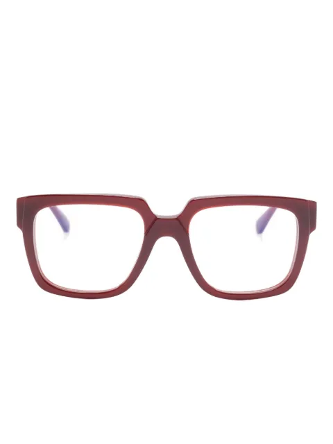 Kuboraum square-frame glasses
