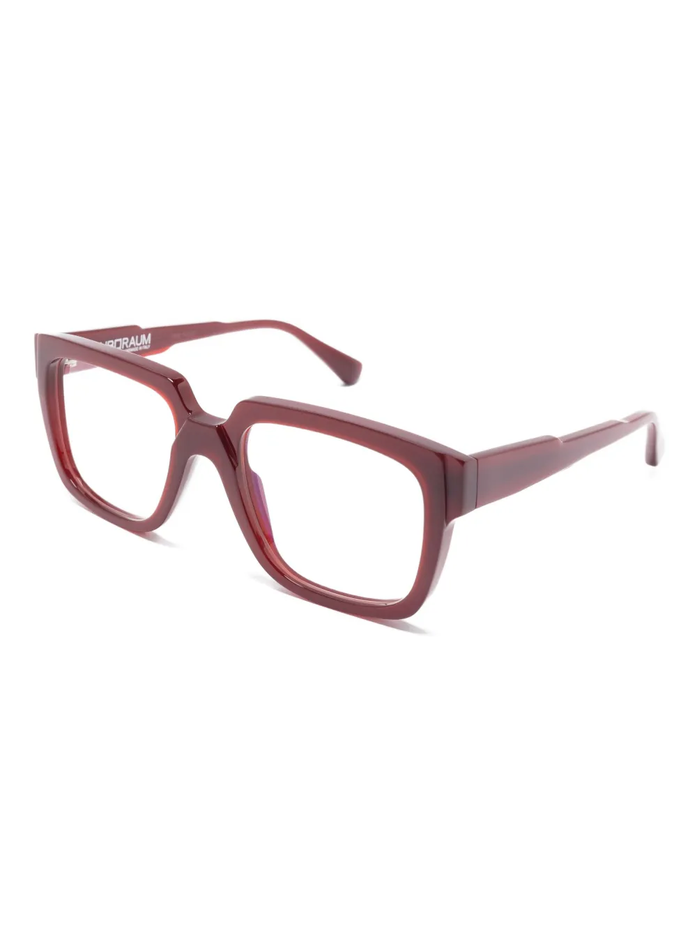 Kuboraum square-frame glasses | Men | Image 2