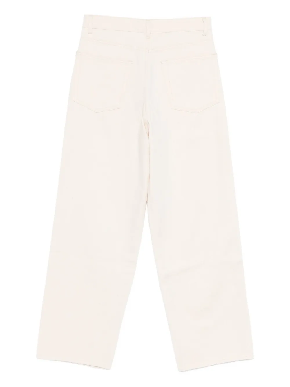 Róhe five-pocket cotton trousers - Beige