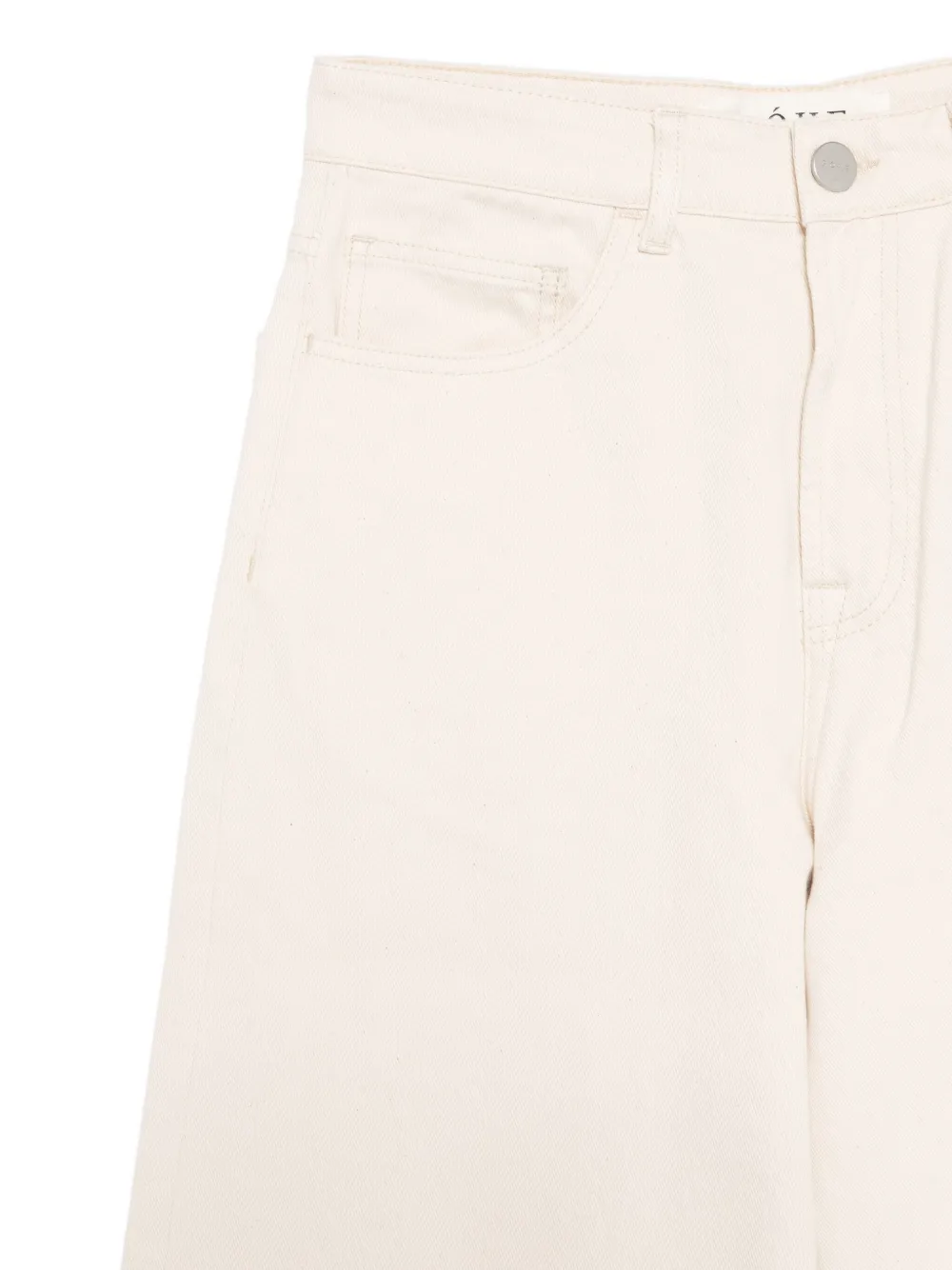 Rohe Five-pocket Cotton Trousers In Neutral