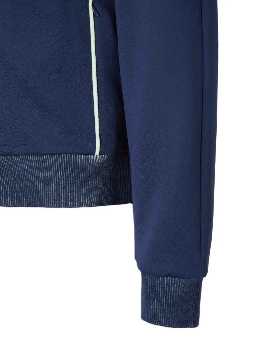 Casablanca Sweater met hoge kraag en rits Blauw